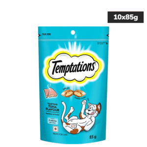 Temptations Tempting Tuna Flavor Cat Treats - 10x85g