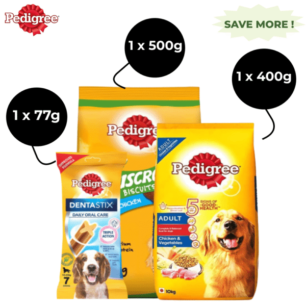 Pedigree Adult Starter Kit - Pack of 3