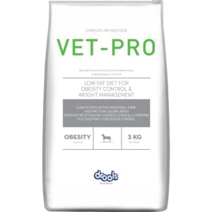 Drools VET PRO Obesity Adult Dog Dry Food - 1.2kg