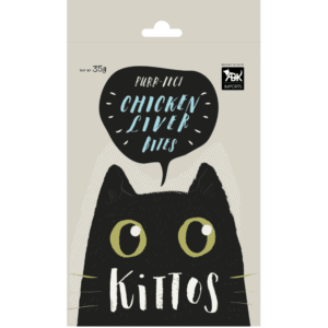 Kittos Purr Fect Chicken Liver Bites Cat Treat - 2x35g