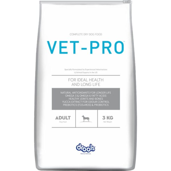 Drools VET PRO Adult Dog Dry Food - 3kg