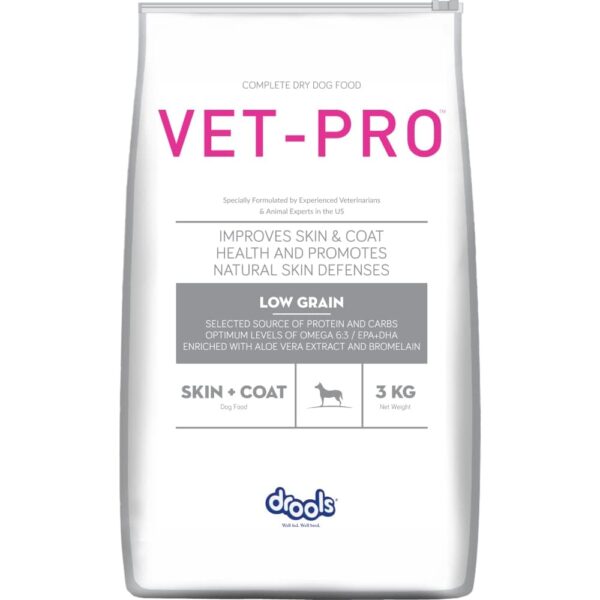 Drools VET PRO Skin & Coat Adult Dog Dry Food - 12kg