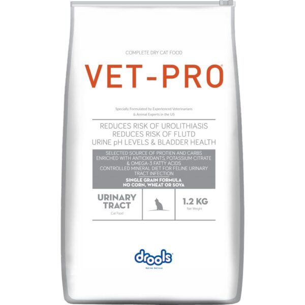 Drools VET PRO Urinary Tract Adult Cat Dry Food - 6kg (2x3kg)