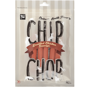 Chip Chops Chicken Sausages Dog Treats - 3x70g