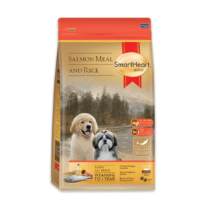 SmartHeart Gold Salmon Meal & Rice Puppy Dry Food - 3kg