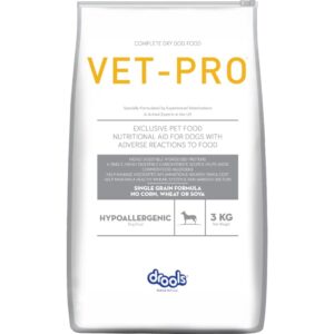 Drools VET PRO Hypoallergenic Adult Dog Dry Food - 1.2kg