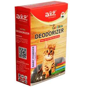 JiMMy Baby Powder Scented Cat Litter Deodorizer - 1.2kg