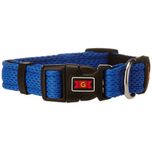 Glenand Nylon Mesh Collar for Dogs (Blue) - L:13 -22in Neck
