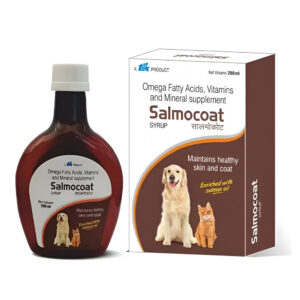 Ttk Salmocoat Syrup Skin & Coat Supplelment for Dogs and Cats - 200ml