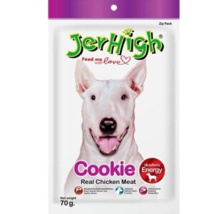 JerHigh Chicken Cookie Dog Treats - 3x70g