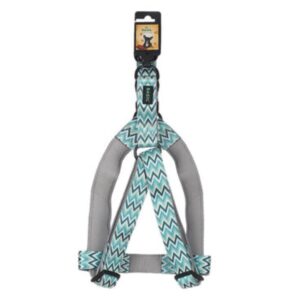 Basil Printed Adjustable Harness for Dogs (Green) - L:20 -25in Chest