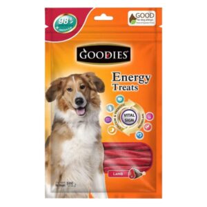 Goodies Energy Treats Lamb Flavoured Dog Treats - 125g