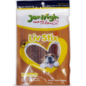 JerHigh Liver Stix Dog Treats - 100g