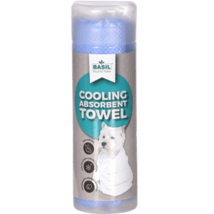Basil Absorbent & Cooling Towel for Dogs and Cats (66x43) - Blue