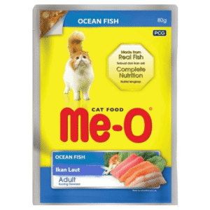 Me O Ocean Fish Adult Cat Wet Food - 10+2x80g