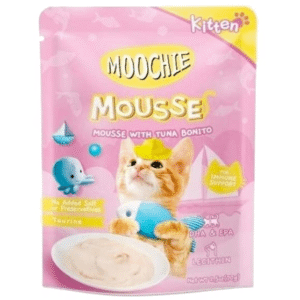 Moochie Mousse with Tuna Bonito Cat Treats - 12x70g