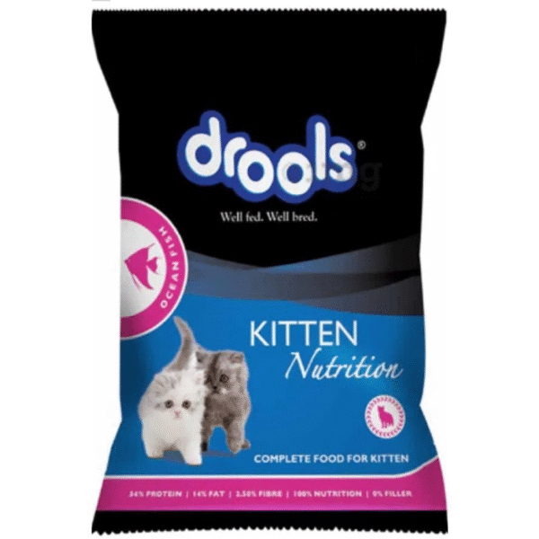 Drools Ocean Fish Kitten Dry Food (60g) - 60g
