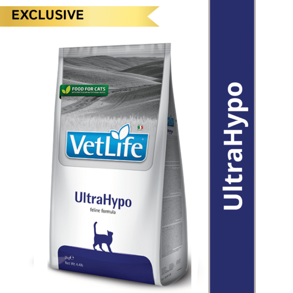 Farmina Vet Life UltraHypo Feline Formula Cat Dry Food - 2x2kg