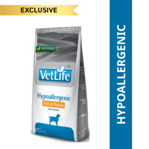 Farmina Vet Life Fish & Potato Hypoallergenic Canine Formula Adult Dog Dry Food - 12kg