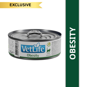Farmina Vet Life Obesity Feline Formula Diet Cat Wet Food - 12x85g