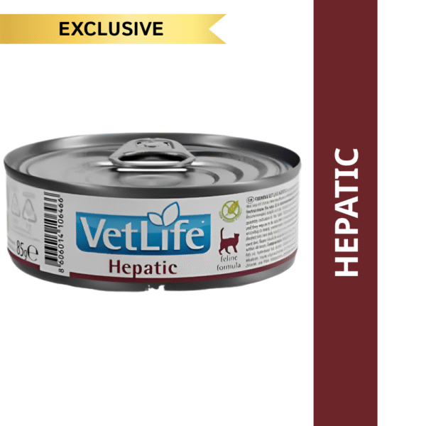 Farmina Vet Life Hepatic Feline Formula Diet Cat Wet Food - 24x85g