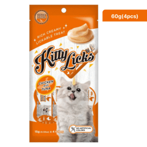 Kitty Licks Chicken Tuna Cat Treats - 12x60g(48pcs)