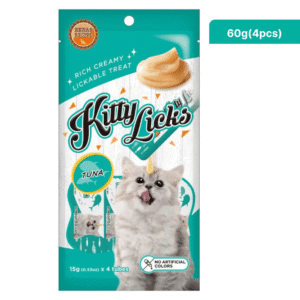 Kitty Licks Tuna Cat Treats - 12x60g(48pcs)