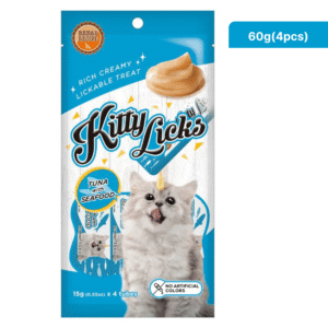 Kitty Licks Tuna Seafood Cat Treats - 12x60g(48pcs)