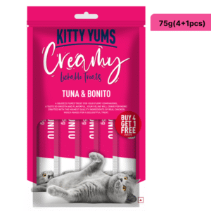 Kitty Yums Tuna & Bonito Creamy Cat Treats - 24x15g(24pcs)