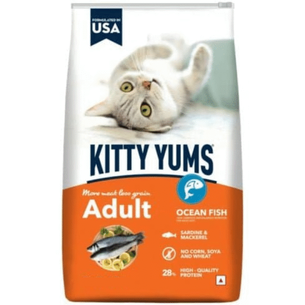 Kitty Yums Cat Adult Dry Food (50g) - 50g