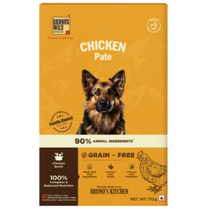 Bruno's Wild Essentials Chicken Pate Dog Wet Food - 12x170g