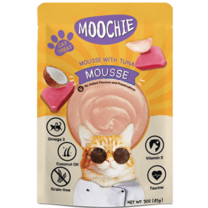 Moochie Mousse with Tuna Grain Free Cat Treats - 12x85g