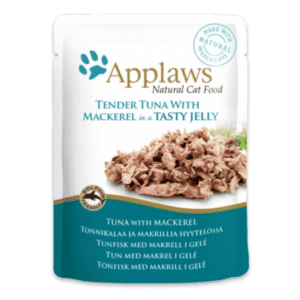 Applaws Tender Tuna with Mackerel in Tasty Jelly Pouch Cat Wet Food - 6x70g