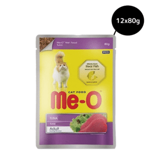Me O Tuna Adult Cat Wet Food - 12x80g