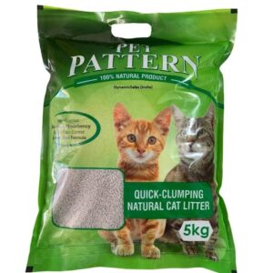 Pet Pattern Natural Clay Scented Cat Litter - 25kg