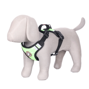 Pets Like Padded Double Side Harness for Dogs (Neon Green) - L:73 -93cm Girth