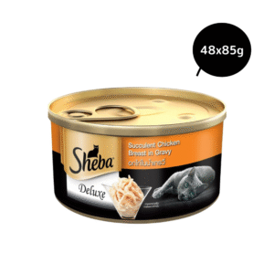 Sheba Complete Nutrition Succulent Chicken Breast In Gravy Cat Wet Food - 24x85g