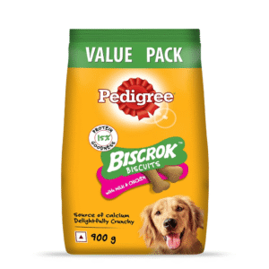 Pedigree Milk and Chicken Flavour Biscrok Biscuits Dog Treats (900g) - 3x900g