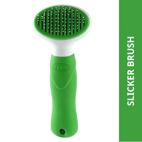 FG -Basil Auto Slicker Brush for Dogs and Cats (S) - S