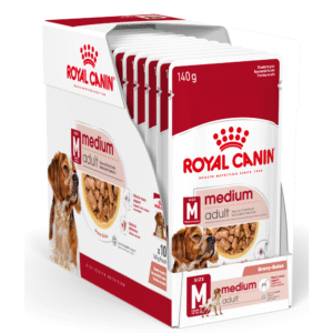 Royal Canin Medium Adult Dog Wet Food - 10x140g