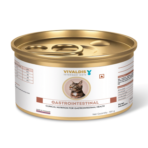 Vivaldis V Diet Gastrointestinal Diet Cat Wet Food - 190g