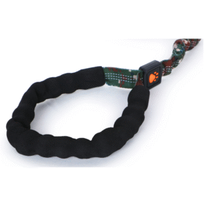 Basil Shock Absorbing Stretch Leash for Dogs (Green) - 76cm