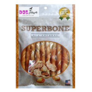 Super Bone Peanut Butter Chicken Stick Dog Treats - 140g