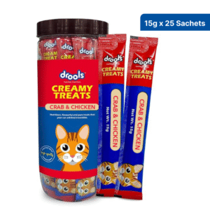 Drools Crab & Chicken Creamy Cat Treats - 2x375g(50pcs)