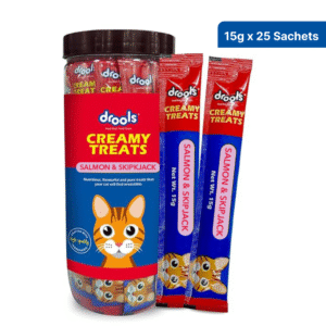 Drools Salmon & Skipjack Creamy Cat Treats - 2x375g(50pcs)