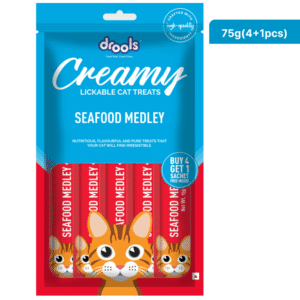 Drools Seafood Medley Creamy Cat Treats - 2x375g(50pcs)