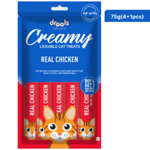 Drools Real Chicken Creamy Cat Treats - 6x75g(30pcs)