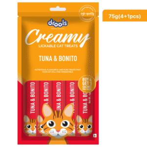 Drools Tuna & Bunito Creamy Cat Treats - 3x75g(15pcs)
