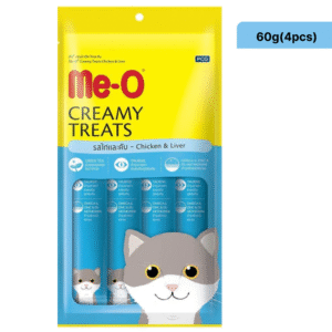 Me O Creamy Chicken & Liver Cat Treats - 300g