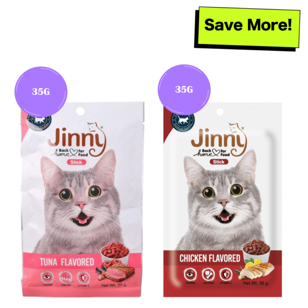 Jinny Tuna and Chicken Cat Treat Combo - 35g+35g